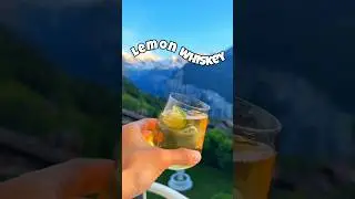 Classic Lemon Whiskey Highball in 15 Seconds #drinkshorts #whiskeylovers