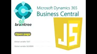 Universal variables in Microsoft Dynamics Business Central using localStorage and Javascript