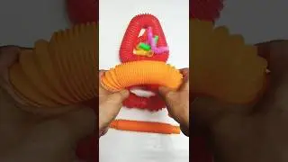 Satisfying Voicing of POP Tube | diy #asmrsound #relaxing #poptubesound #creative #shorts