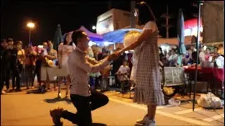 เซอร์ไพรส์ขอแต่งงาน (กลางถนนคนเดินแม่สาย) โต&นัท