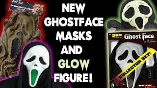 New Scream masks and Glow-in-the-Dark figure!