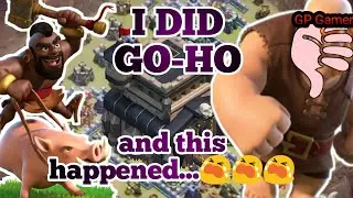 GO-HO TH9 great attack strategy for lower Troops gp gamer