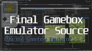 🎲 Mein Gameboy Emulator Quellcode - Final Gamebox C99/X64 #gameboy #emulator 🇩🇪