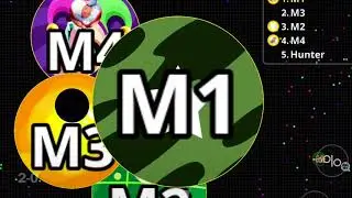 MEMORY VS AZE CLAN WAR IN AGAR.IO MOBILE (Agar.io Gameplay)