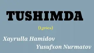 Xayrulla Hamidov & Yusufxon Nurmatov - Tushimda (matni (lyrics))