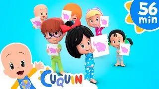 Un elefante se columpiaba y más canciones | Cleo y Cuquin español | Familia Telerin