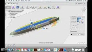 Sculpting a boat hull in Fusion