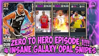 NBA2K21 - ZERO TO HERO - 4 INSANE GALAXY OPAL SNIPES!!! 1 MILLION MT MADE IN 3 HOURS!!! BEST FILTER