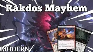 Carnage Creature Loop Combo! | Rakdos Mayhem | Modern | MTGO