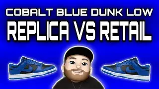 REP VS RETAIL &lsquo;COBALT BLUE&rsquo; DUNK LOW