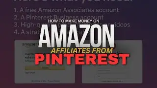 How to Make Money On Amazon Affiliate Through Pinterest