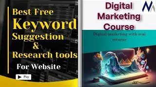 12.Best Free keyword suggestion & Research tools I SEO I Website Design I Content planning #Website