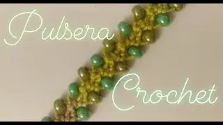 🌈☀️TUTORIAL: COMO HACER UN CORDÓN EN CROCHET, PULSERA FACIL Y RAPIDO🌈☀️