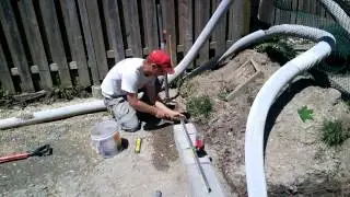 Keystone block wall base course