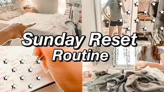 Sunday Reset Routine! Productive and Realistic**