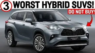 2026 Hybrid SUVs: 3 BEST vs 3 WORST You Should Know 🔥❌