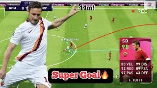 Francesco Totti Most Powerful Goal 🔥😱 | Pes 2021 Mobile