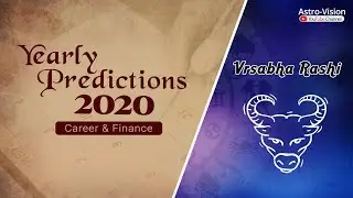 Vṛṣabha Rashi | 2020 Yearly Predictions in English | Astro-Vision YouTube Channel