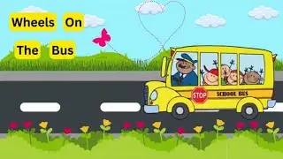 Wheels On The Bus | Kids Nursery Rhymes & Songs |