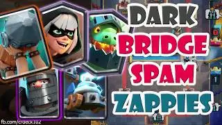 Bridge Spam Dark Prince Zappies Deck 🍤🦊🦊 Bridge Spam TEMIM Deck | Clash Royale