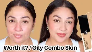 Givenchy Glow Serum Foundation Review + Wear Test Oily Combo Skin Friendly?