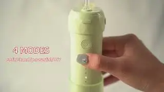 Rechargeable Water Flosser Portable Design IPX7 Waterproof Level SIILLK SKB01