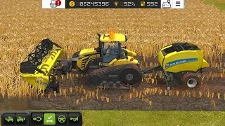 FS 18 Harvesting With Challenger Gameplay! Farming Simulator 18 Gameplay Timelapse #fs18 #gaming 