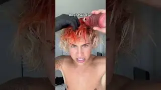 This is men hair dye !! #boy #men #real #dye #hair #color #fyp #viral