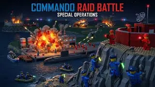 LEGO Commando Raid Battle! 🎖️ Special Operations - Night Infiltration! 💥