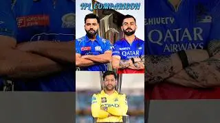 Rohit Sharma vs Virat Kohli vs Ms Dhoni Ipl Stats Comparison #cricket #ipl #rohit #kohli #dhoni
