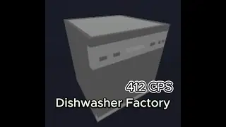 Dishwasher Factory | Build Your Factory Tycoon [ALPHA] | Roblox