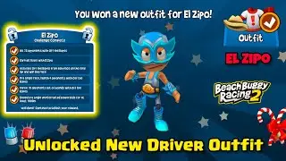 Beach buggy racing 2 - Unlocking new Driver Outfit 😍 | El Zipo | #bbracing2 #newdriver #bbr2