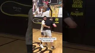 how to get away with this illegal defensive trick🤫