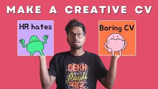 How to Make a Creative CV? Get Hired 8X more with Creative Comic Book Style CV | *SECRET* Revealed