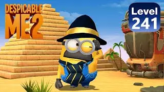 Minion Rush Dad minion run The Pyramids level 241 Xbox PC gameplay Despicable me 2 minions
