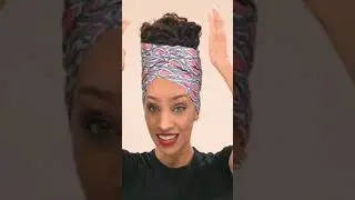 Easy Badu Updo Tutorial (Beginner | Twist Hair Self Styled)