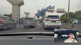 Perjalanan Tol Kemayoran - BSD 19 Jan 2026