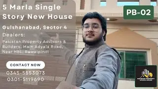 5 Marla Brand New House | Gulshanabad Sector 4 Rawalpindi | Pakistan property advisor & Builders.