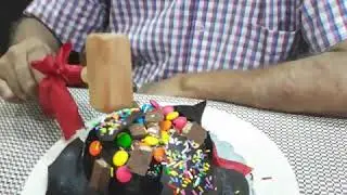 pinata chocolate ball cake