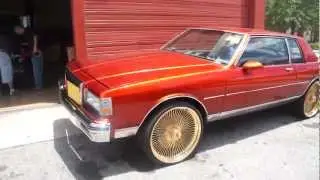 CANDY ORANGE BOX CHEVY ON 24