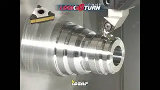 ISCAR LOGIQ 6 TURN - Wirtschaftliche positive Wendeschneidplatte f&uuml;r die Schlichtbearbeitung