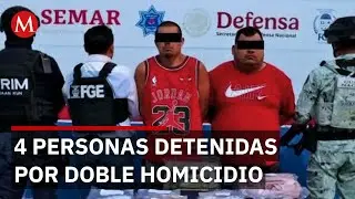 Detienen en menos de 24 horas a 4 personas presuntamente implicadas en un doble homicidio en Cancún