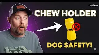 Prevent Dog Choking with This Chew Holder Toy! Link In Description 👇