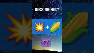 Guess the Food | Fun word puzzle challenge! #GuessTheWord #Quiz #Shorts