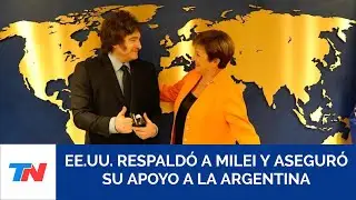 EE.UU. respaldó a Javier Milei: 