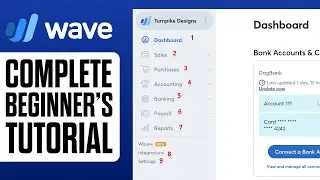 WAVE Accounting Software | How To Use Wave As A Beginner For Your Business 2023 EASY