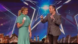 Britain's Got Talent Unseen 2020 Alan Hudson Magician Husband & Full Audition S14E06