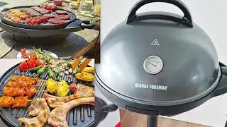 La mejor BARBACOA PARRILLA ELÉCTRICA ⭐ George Foreman grill