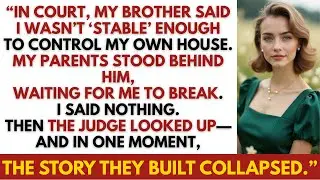 In Court, My Brother Tried To Take My House, Claiming I Wasn’t Stable Enough To Manage It.