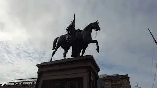 George Square is the principal civic square in the city . - Glasgow Scotland - ECTV